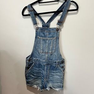 Abercrombie and Fitch Denim Overalls